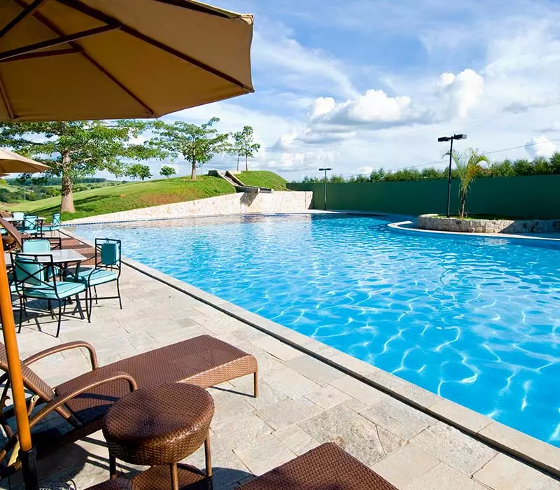 As águas termais do resort Blue Tree LIns em São Paulo