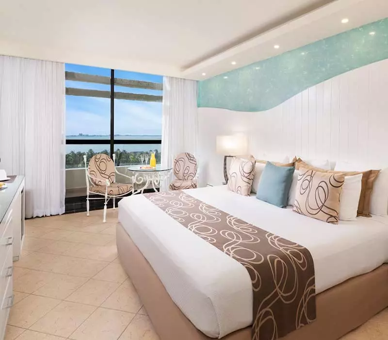 Acomodações amplas e modernas