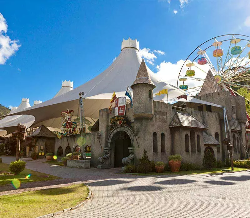 Hotel Village Le Canton, um hotel resort completo na Serra.