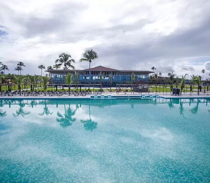 Vista frontal do Vila Galé Alagoas