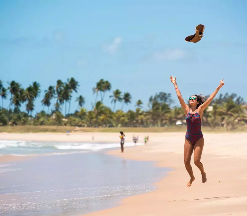 As belezas do Vila Gale Marés Resort em Guarajuba.