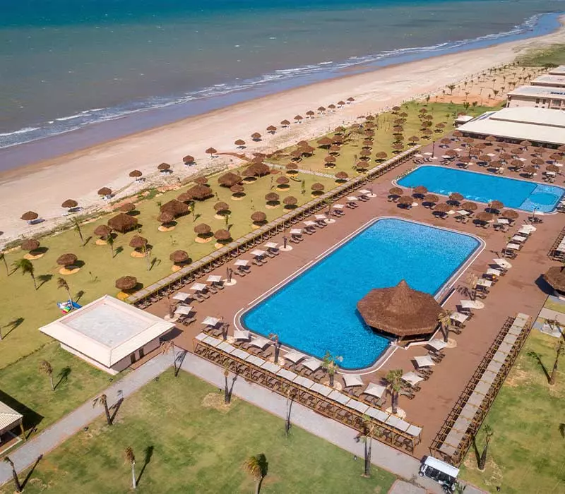 Um mega resort chamado Vila Galé Touros.